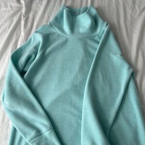 DSG Aqua Cowl Neck Sweater